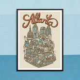 Atlanta Illustration Art Print